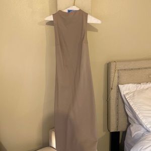aritzia (babaton) high neck midi dress